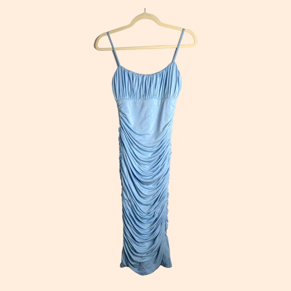 Lovers Friends Emma Ruched Midi Dress